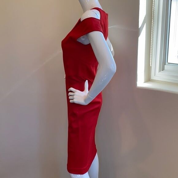 Zac Posen Womens Fitted Dress - Picture 3 of 6